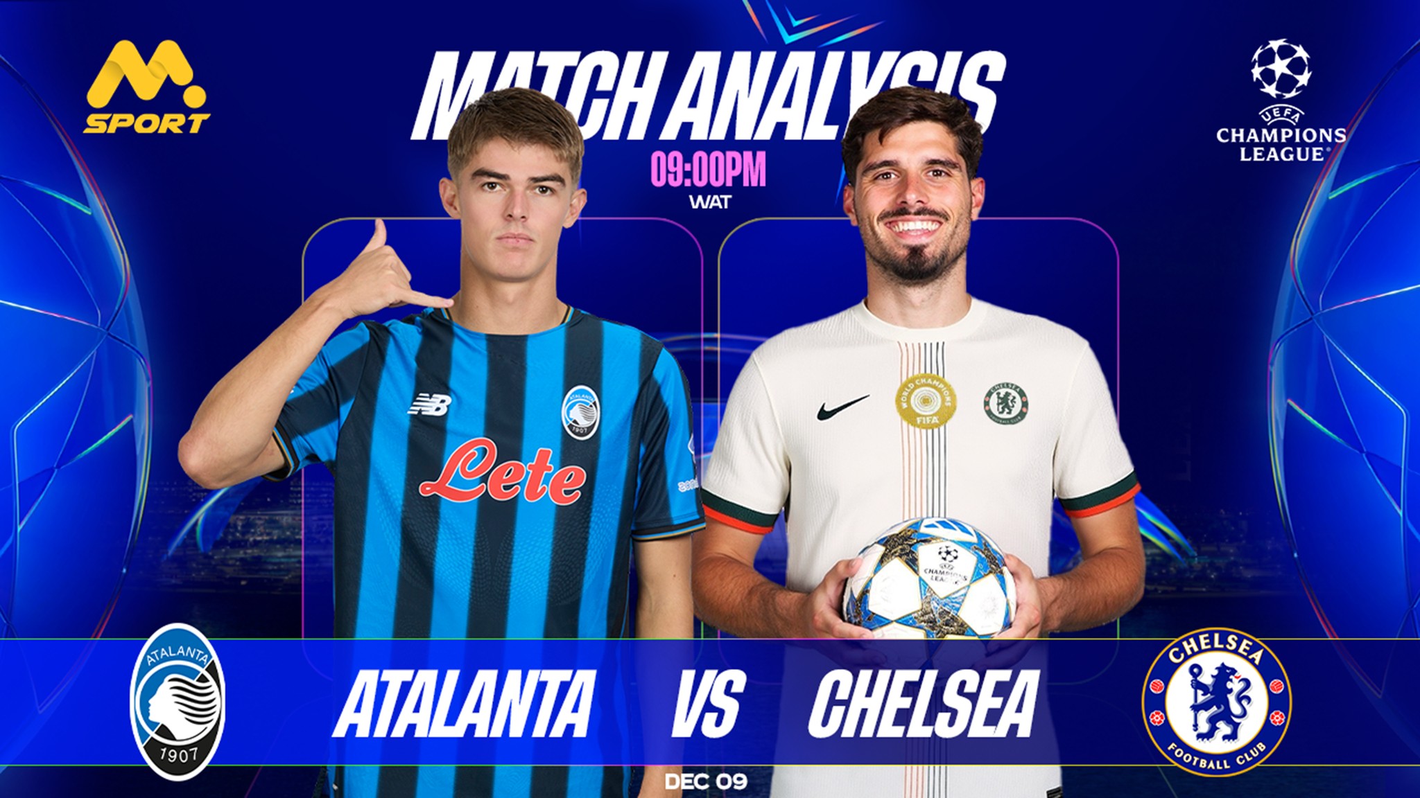 Atalanta vs  Chelsea: Lookman's Flair vs Palmer’s Magic - Who Steps Closer to the Last 16 in Bergamo? 