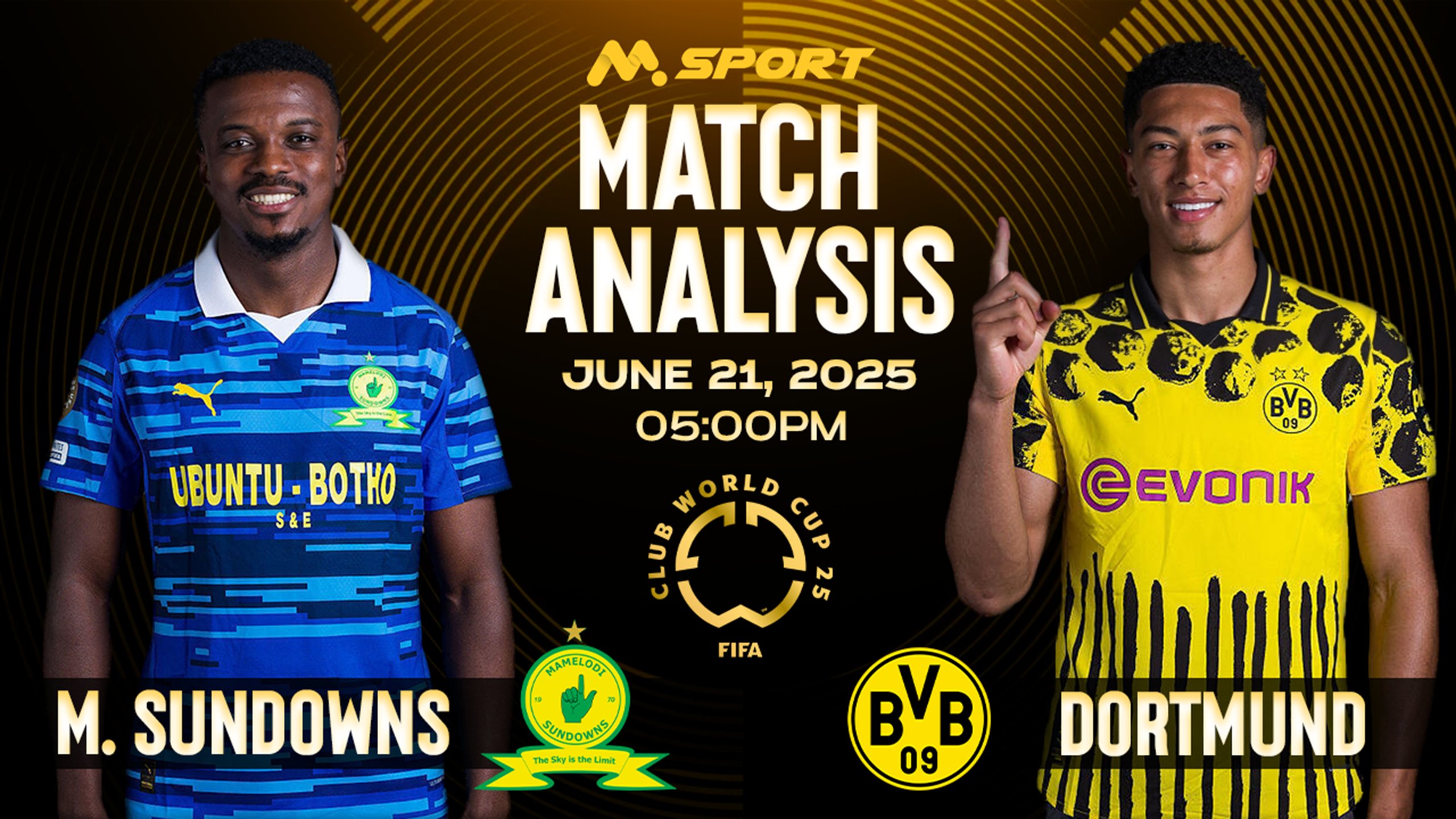 Borussia Dortmund vs  Sundowns: Jobe’s Rise or Rayners’ Run? —Who Grabs Group F by the Neck? 