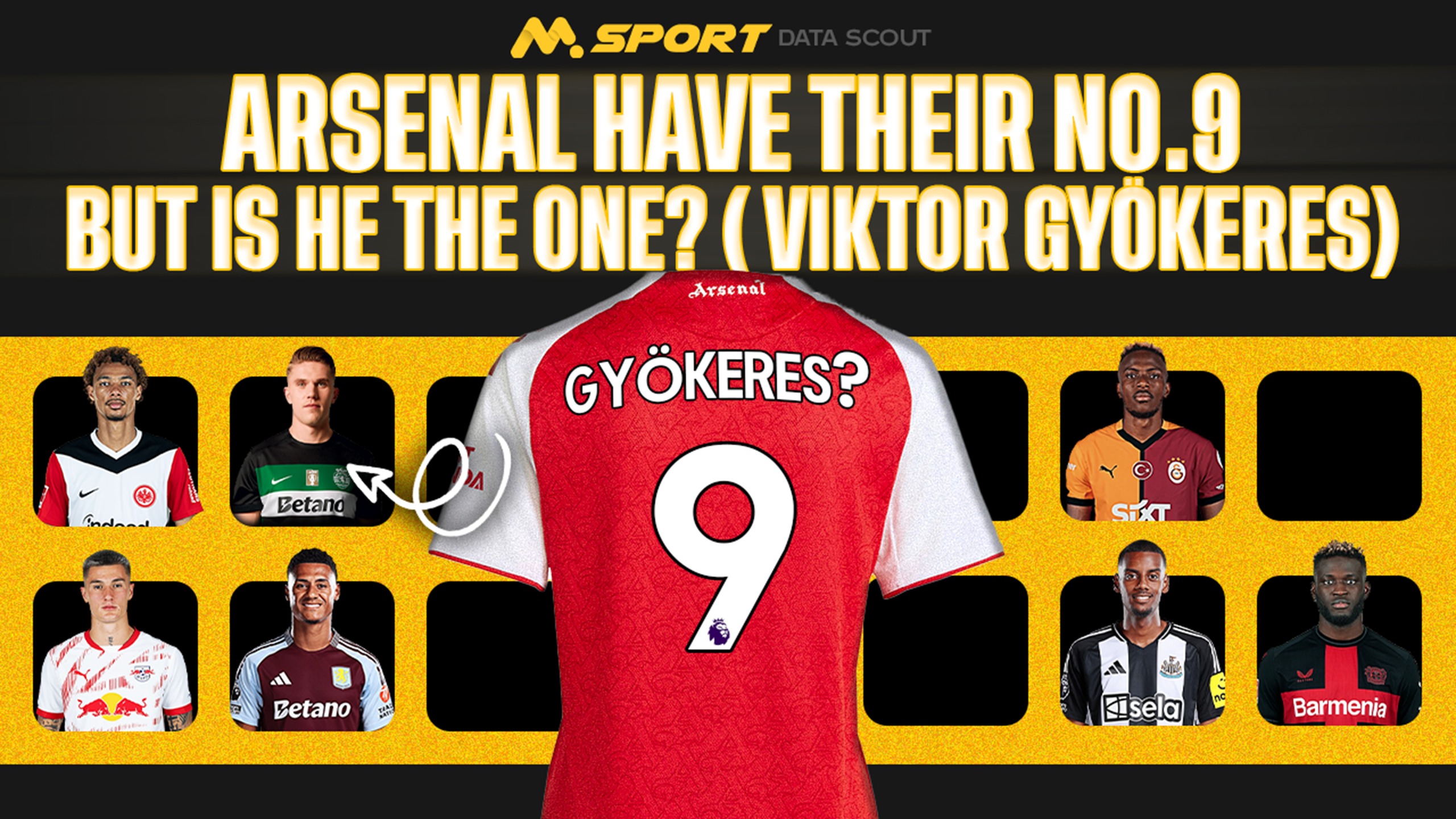 MSport DataScout: Arsenal Have Their No.9 — But Is He the One?