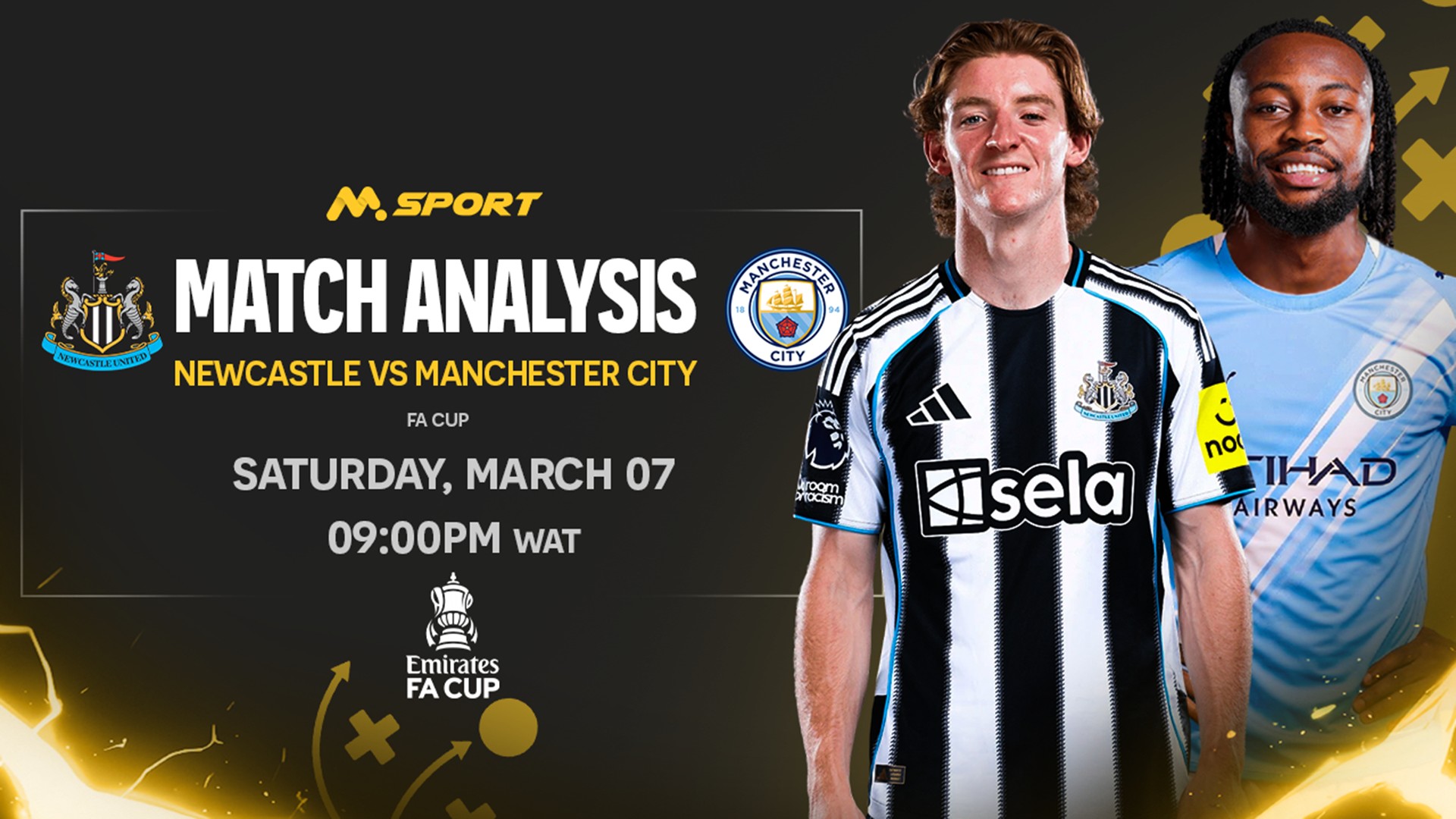 Newcastle United vs Manchester City Prediction, Lineups, Betting Tips & Odds | FA Cup 2025–26