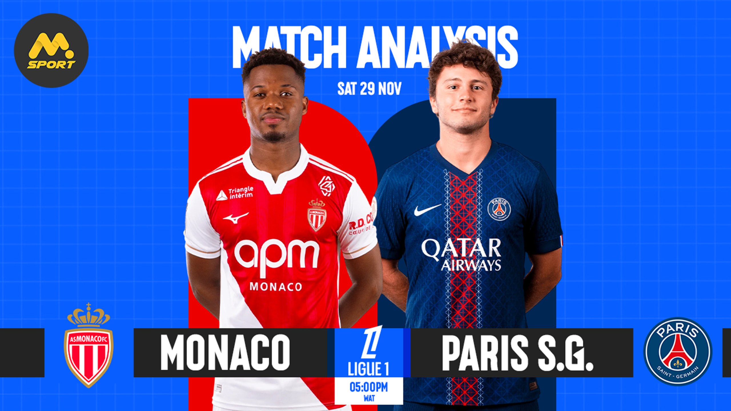  Monaco vs  PSG: Pobga’s Magic vs Vitinha’s Fire  — Who Controls the Night in Ligue 1?