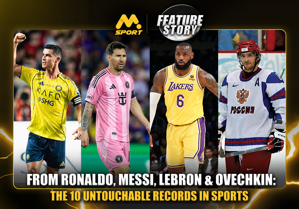 From Ronaldo, Messi, LeBron & Ovechkin: The 10 Untouchable Records in Sports