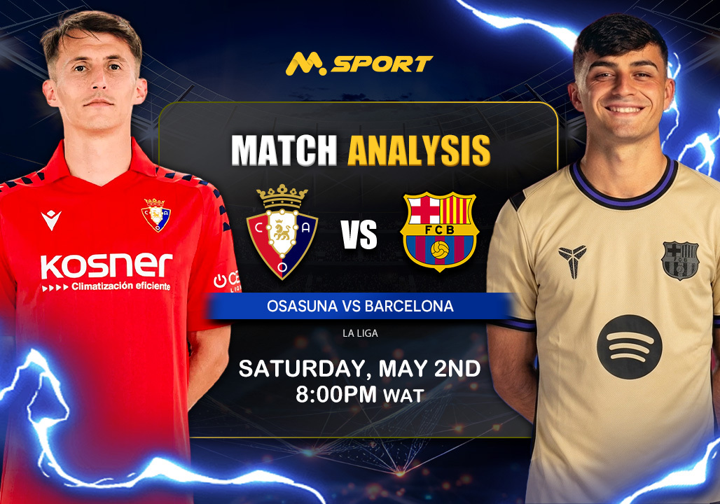 Osasuna vs Barcelona Prediction, Lineups, Betting Tips & Odds | La Liga 2025-26