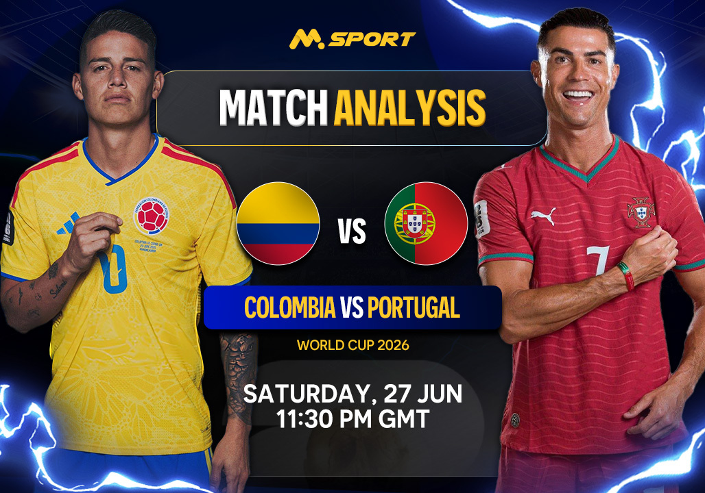 Colombia vs Portugal Prediction, Lineups, Betting Tips & Odds | World Cup 2026 Group K