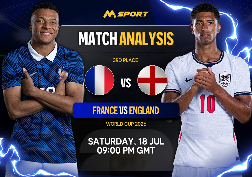 France vs England Prediction, Lineups, Betting Tips & Odds | World Cup 2026 Third-Place Playoff