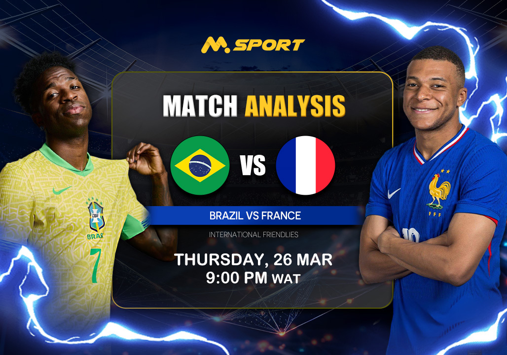 Brazil vs France Prediction, Lineups, Betting Tips & Odds | International Friendly 2026