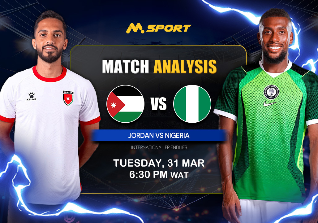 Jordan vs Nigeria Prediction, Lineups, Betting Tips & Odds | International Friendly 2026