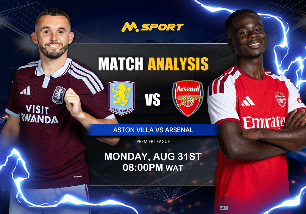 Aston Villa vs Arsenal Prediction, Lineups, Betting Tips & Odds | Premier League 2026-27