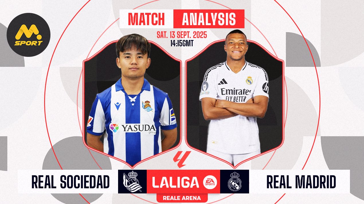 Real Sociedad vs Real Madrid: Kubo’s Spark or Mbappe’s Firepower  — Who Strikes in San Sebastian? 