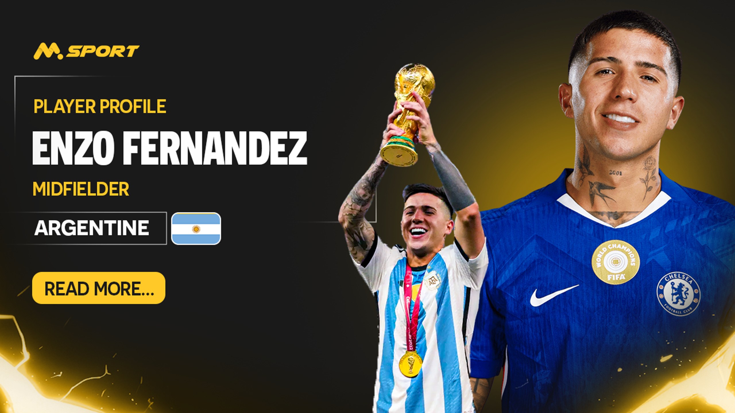 Enzo Fernandez: The Midfielder Who Grew Up Fast and Plays Even Faster