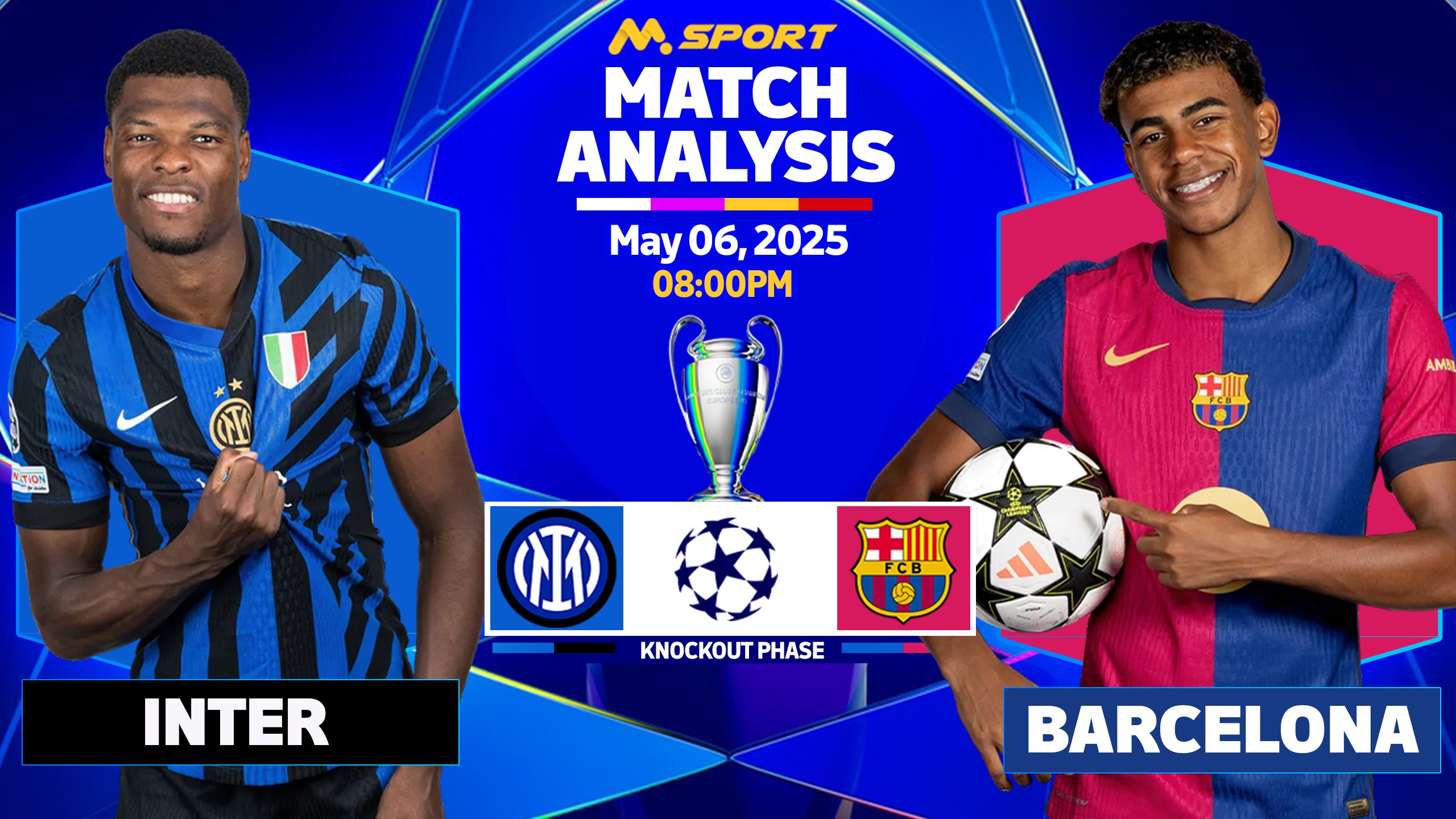 Inter Milan VS  Barcelona: Yamal Descends on San Siro as Inzaghi’s Men Chase Mourinho’s Shadow in a Battle for UCL Final