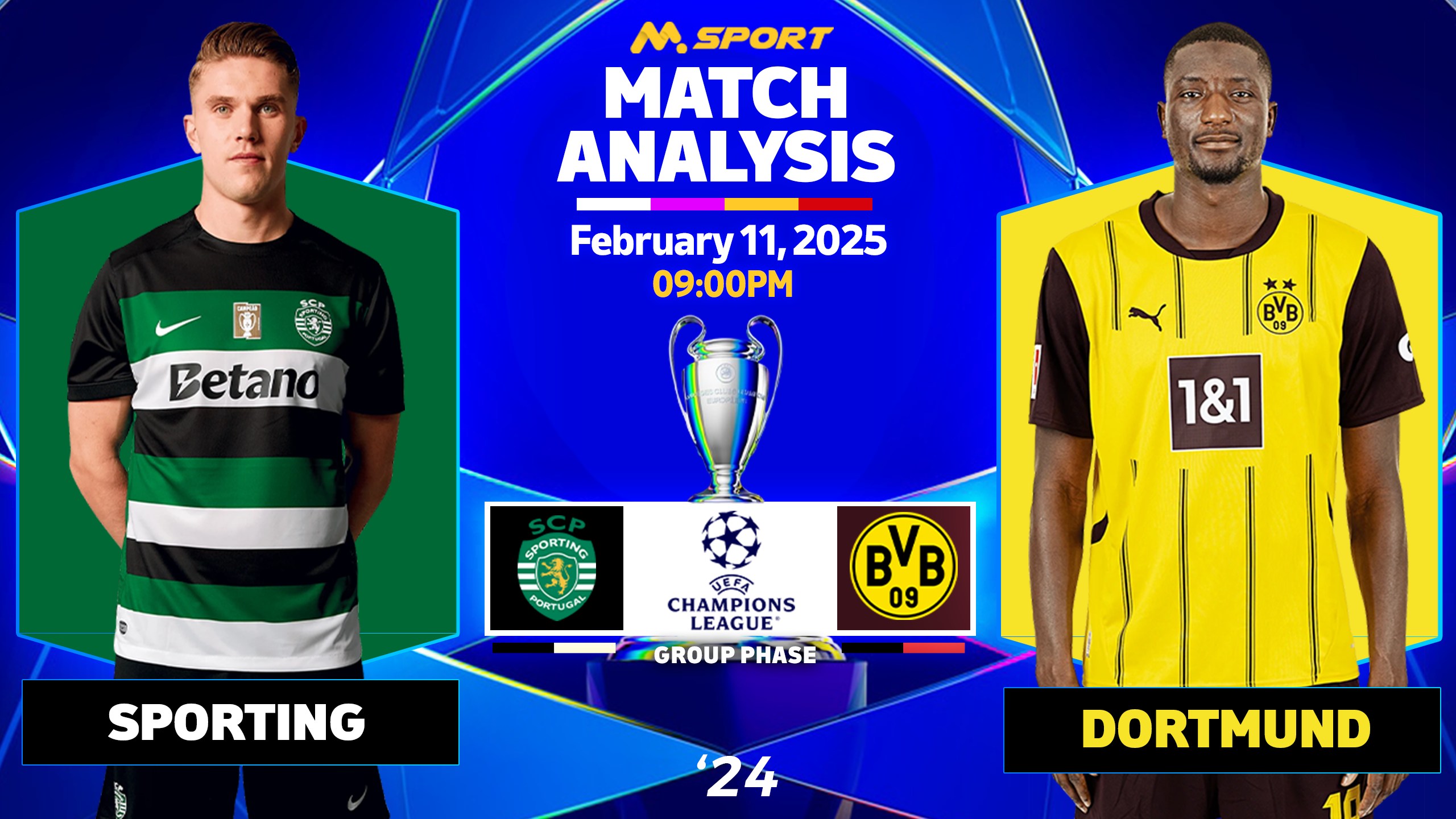 Champions League - Sporting vs. Dortmund: Two Teams, One Wild Night Ahead