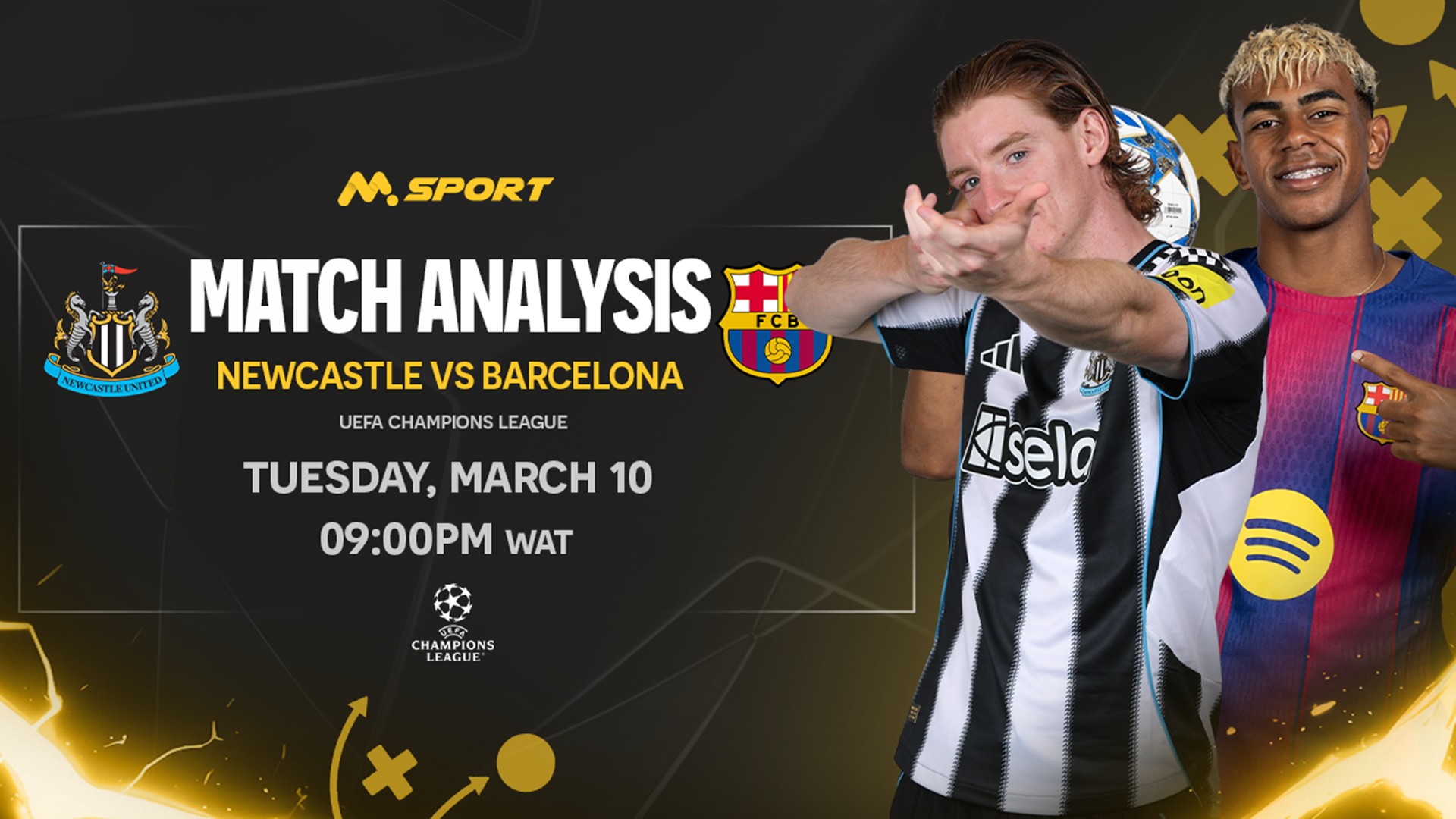 Newcastle United vs Barcelona Prediction, Lineups, Betting Tips & Odds | UEFA Champions League 2025–26