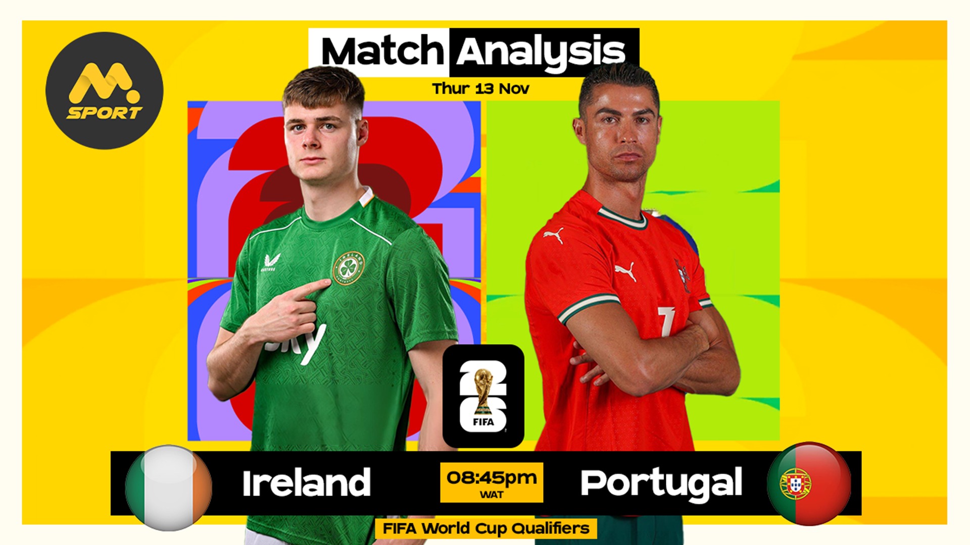 Ireland vs  Portugal Preview: Kelleher’s Fight  vs Cristiano Ronaldo’s Legacy — Who Keeps Their 2026 World Cup Dream Alive?