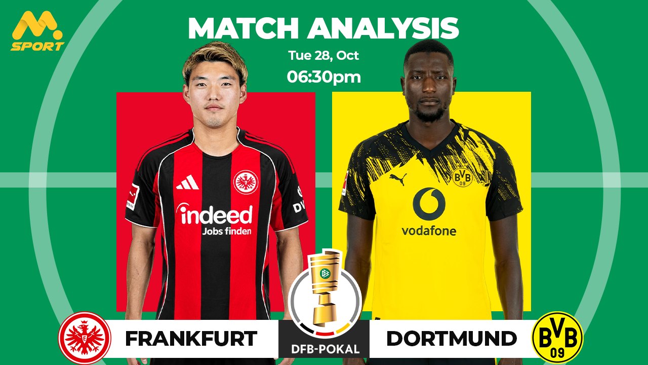 Frankfurt  vs Dortmund : Burkardt’s Fight  vs Adeyemi’s Pace — Can BVB Keep Their Cup Dream Alive? 