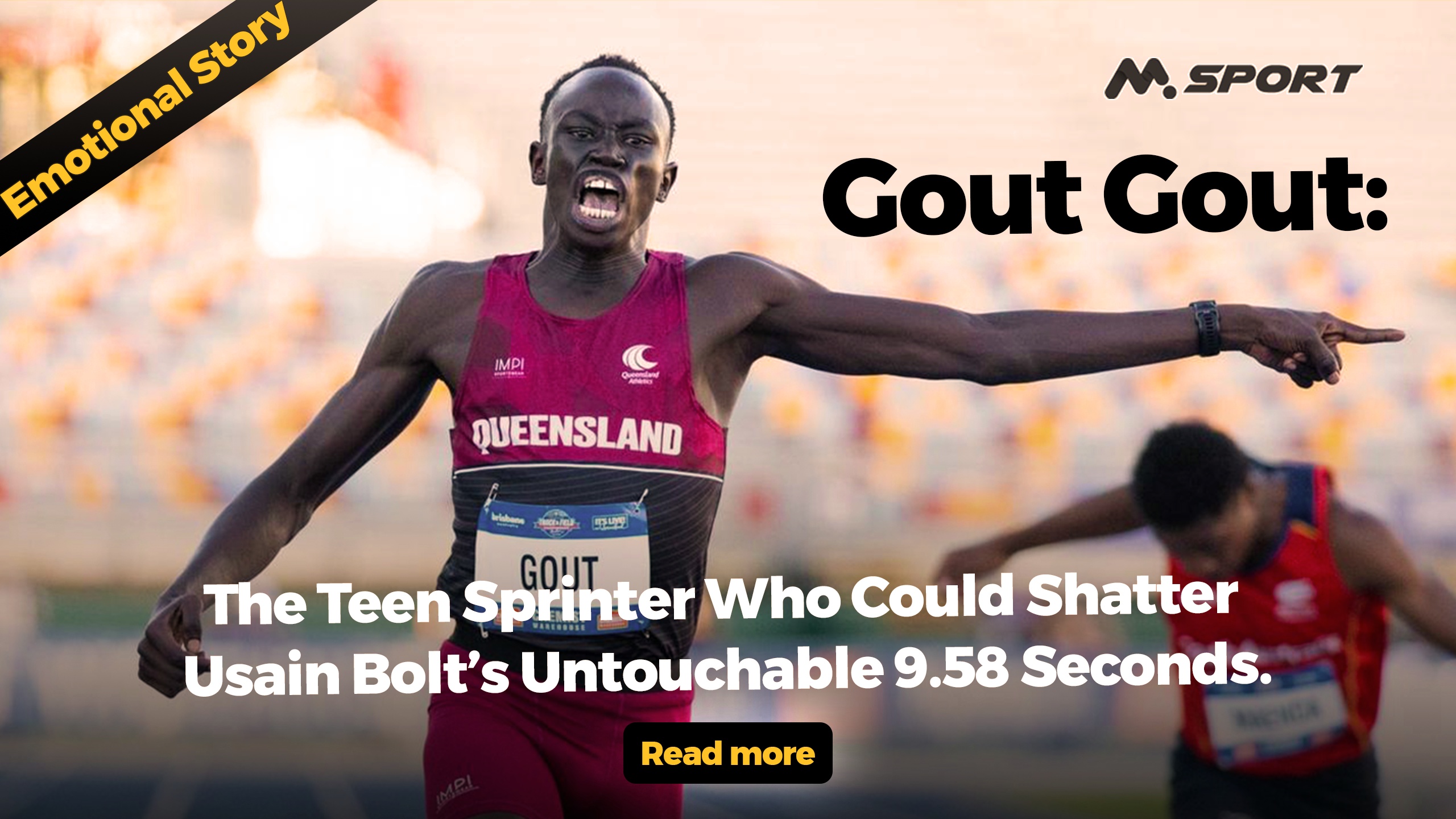 Gout Gout: The Teen Sprinter Who Might Shatter Usain Bolt’s Untouchable 9.58 Seconds