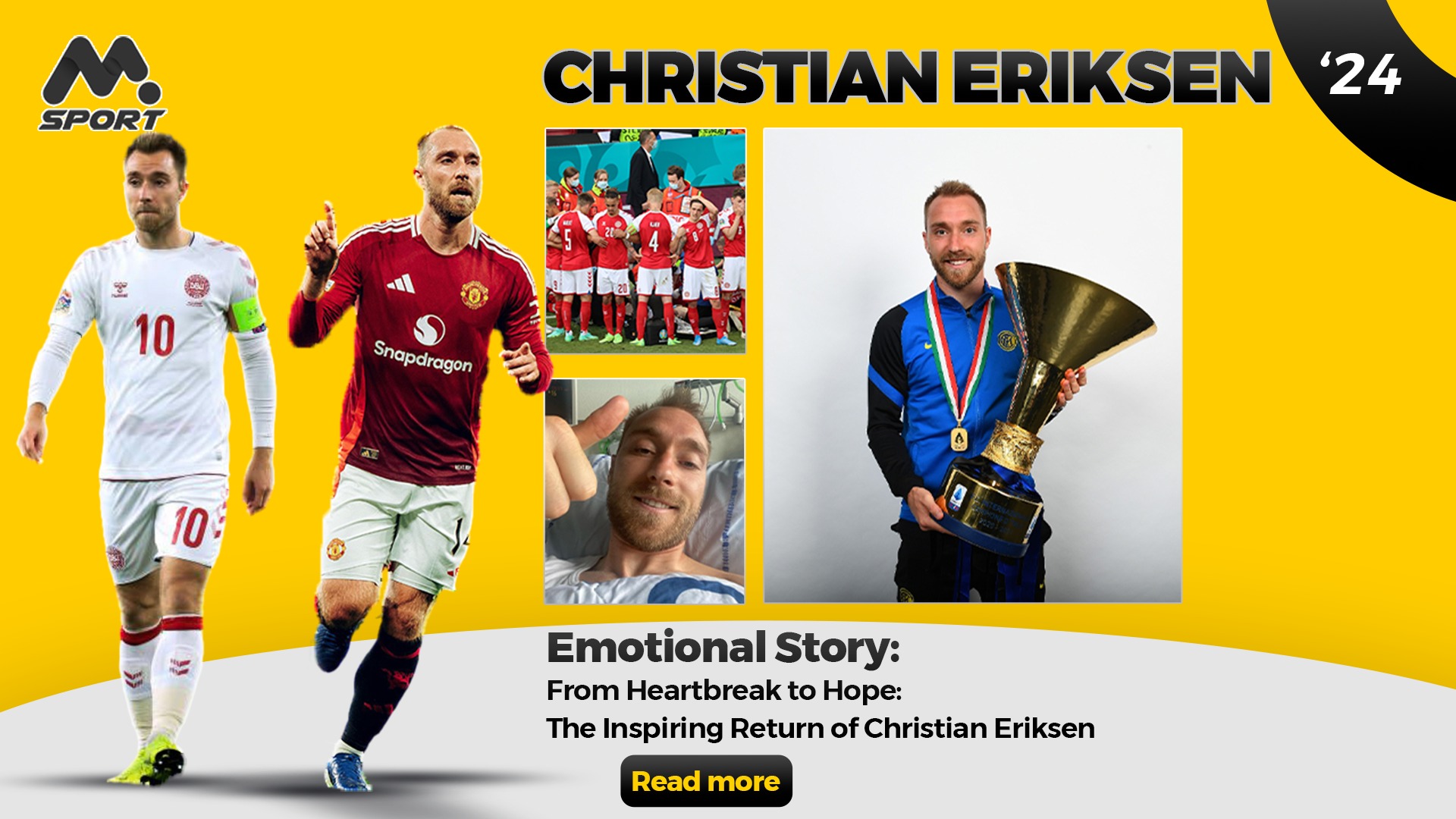 From Heartbreak to Hope: The Inspiring Return of Christian Eriksen. 