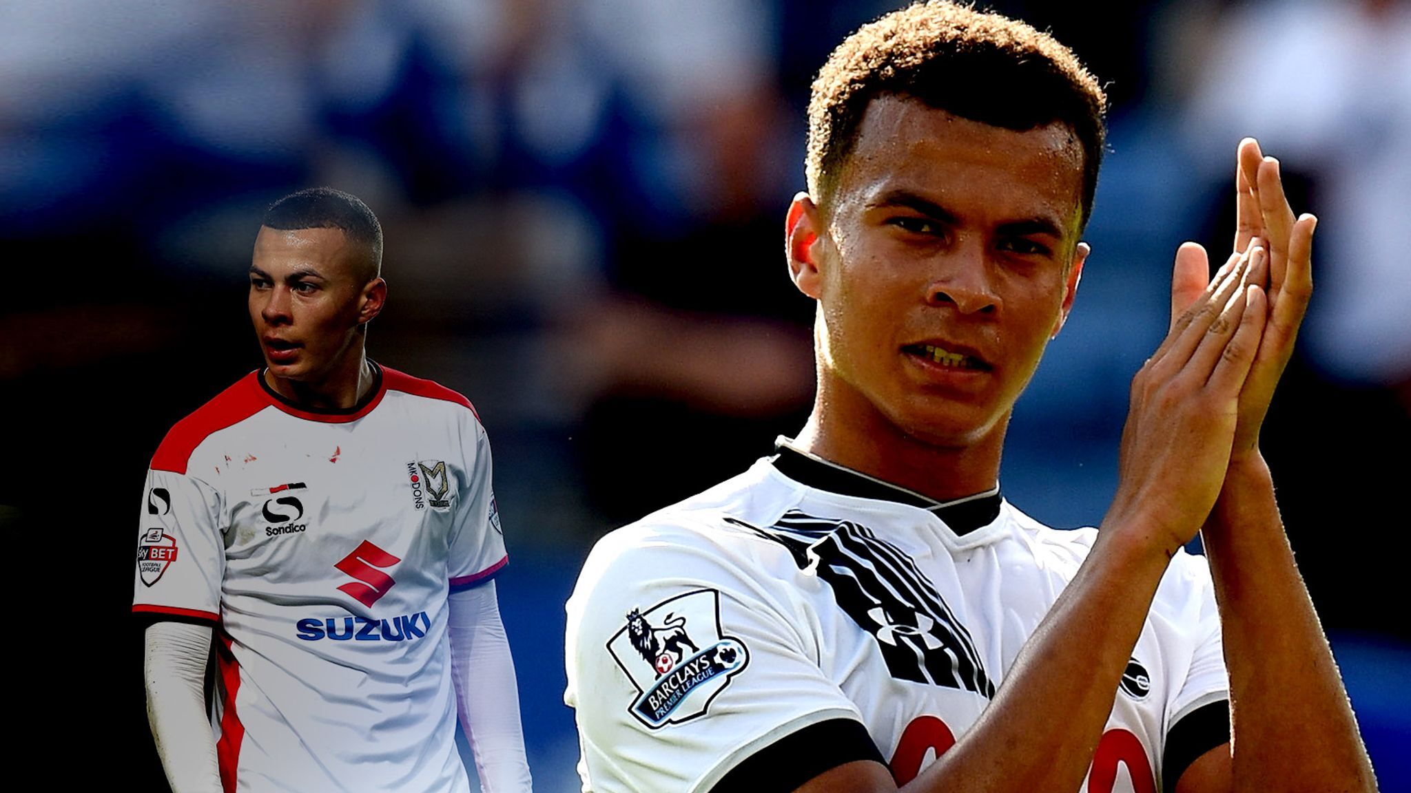 Dele Ali at MK Dons and Spurs. Image Credit: Sky Sports