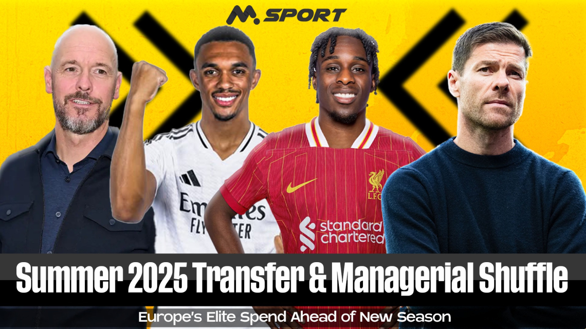 Summer 2025 Transfer & Managerial Shuffle: Europe's Elite Spend Ahead of New Season