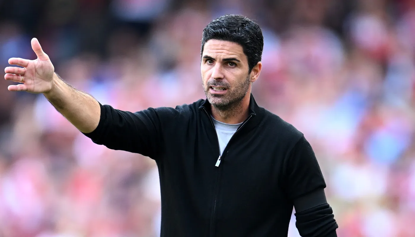 Arteta in Action (Premier League) Image