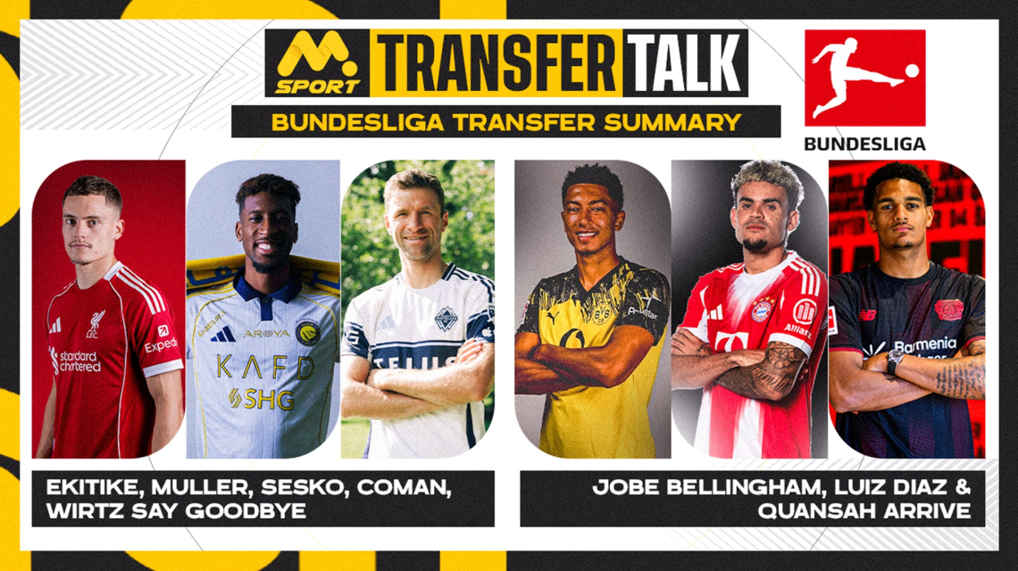 Bundesliga Transfer Summary: Ekitike, Muller, Sesko, Coman, Wirtz Say Goodbye; Jobe Bellingham, Luiz Diaz &amp; Quansah Arrive