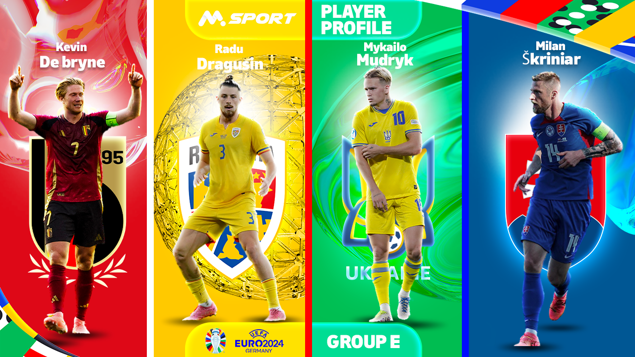 The Key Men of Euro 2024 Group E: De Bruyne, Dragusin, Mudryk, and Skriniar