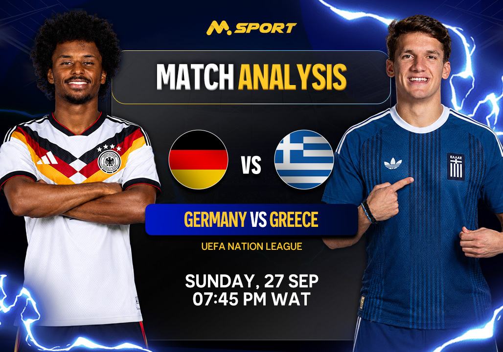 Germany vs. Greece: Can Tzolis’ Piratiko End Germany’s 5-Game Home Winning Run?