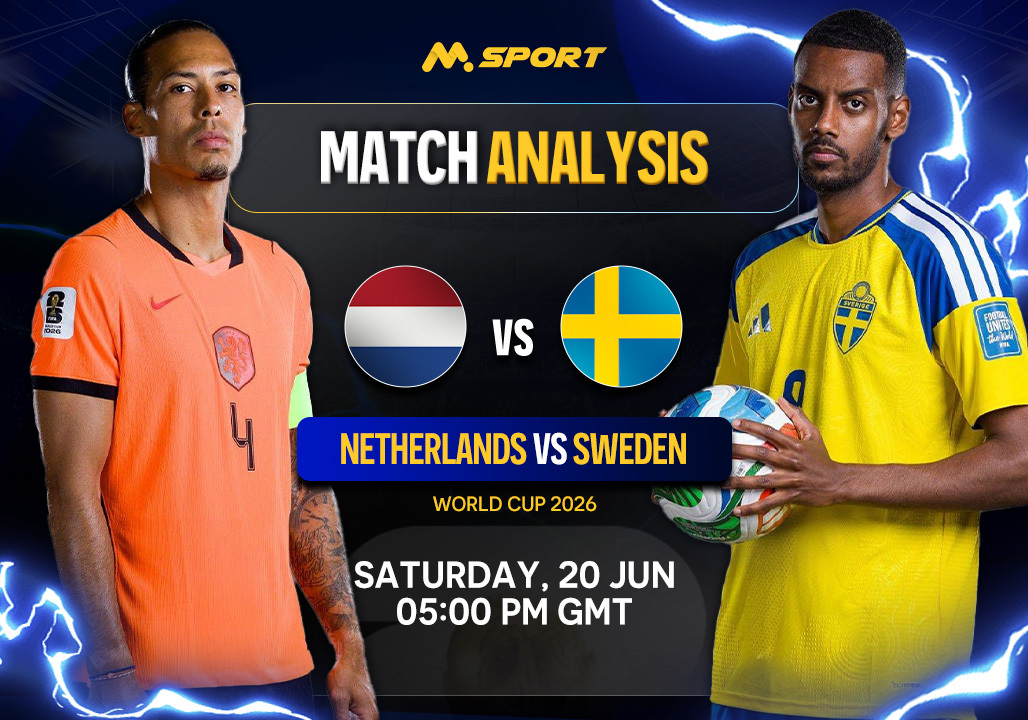Netherlands vs Sweden Prediction, Lineups, Betting Tips & Odds | World Cup 2026 Group F