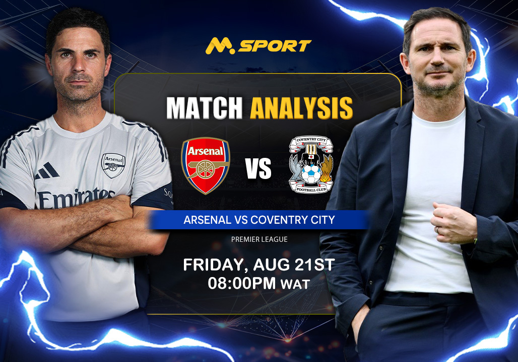 Arsenal vs Coventry City: Can Lampard's Sky Blues Spoil Arteta's Title-Defense Opener?