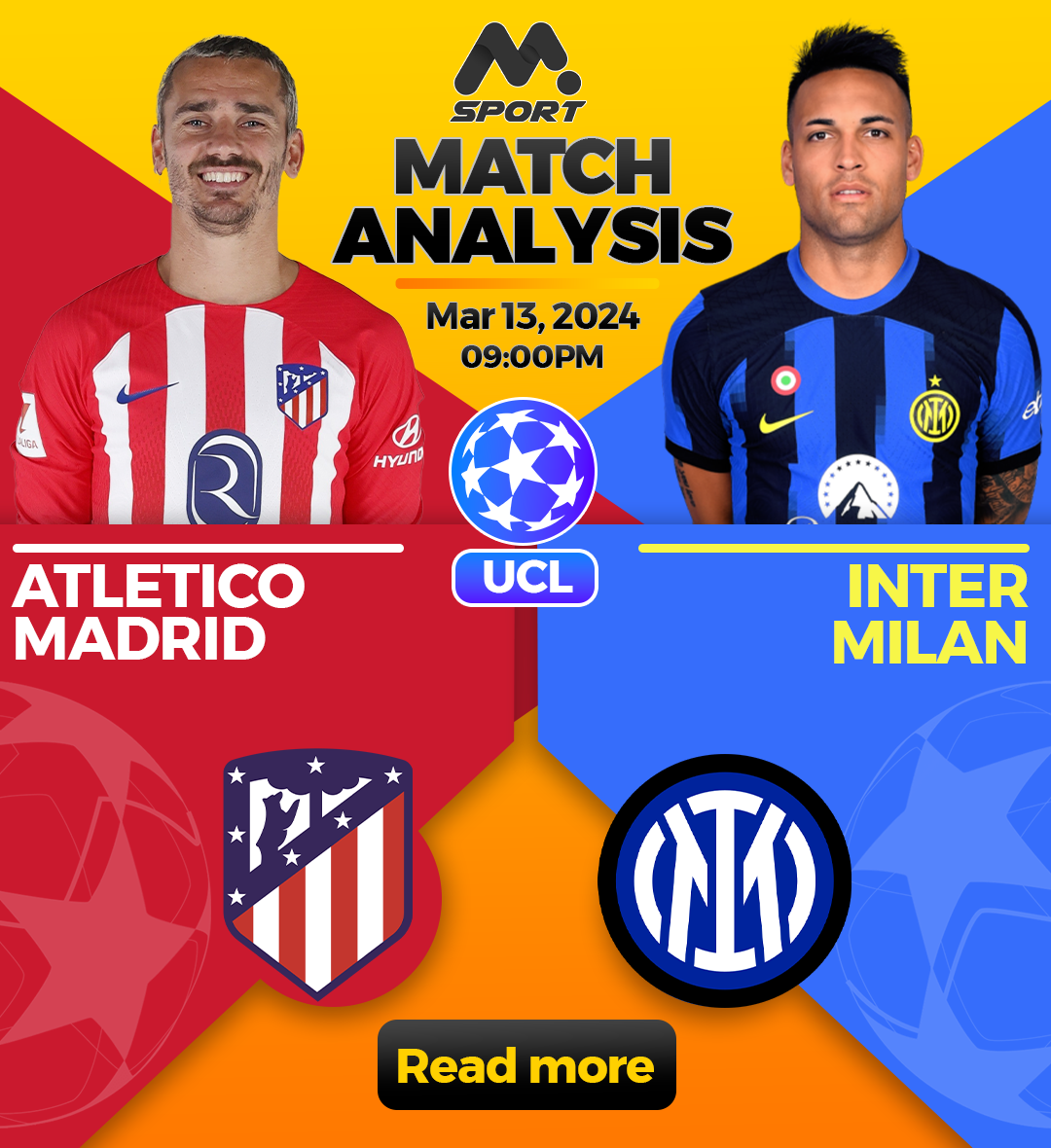 Atletico Madrid vs Inter Milan: Comeback for Rojiblancos or Nerazzurri to Seal Quarter Final Berth?