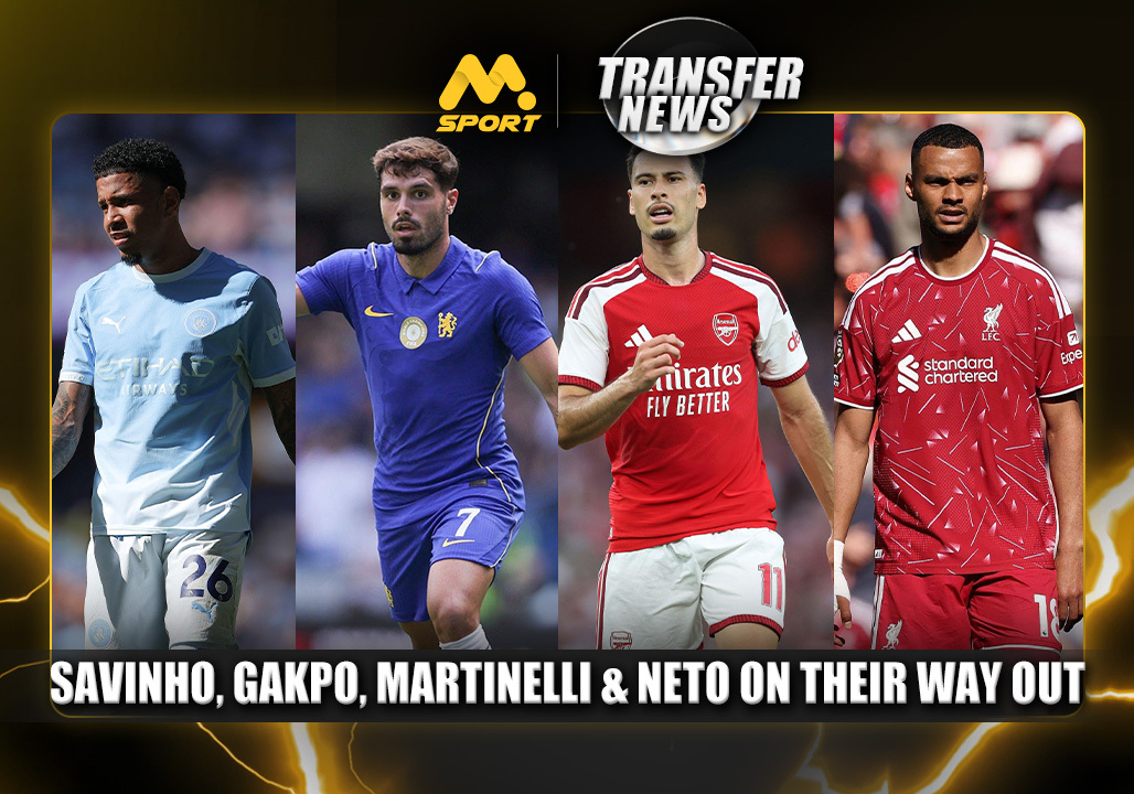 MSport Transfer News: Savinho, Gakpo, Martinelli & Neto on Their Way Out? 