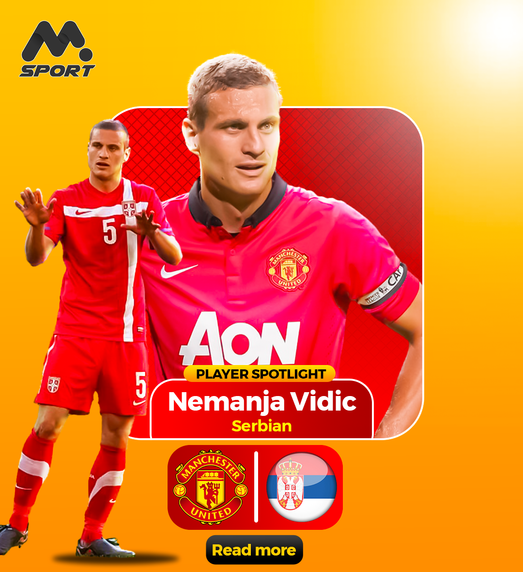 The Defensive Rock: Nemanja Vidić 