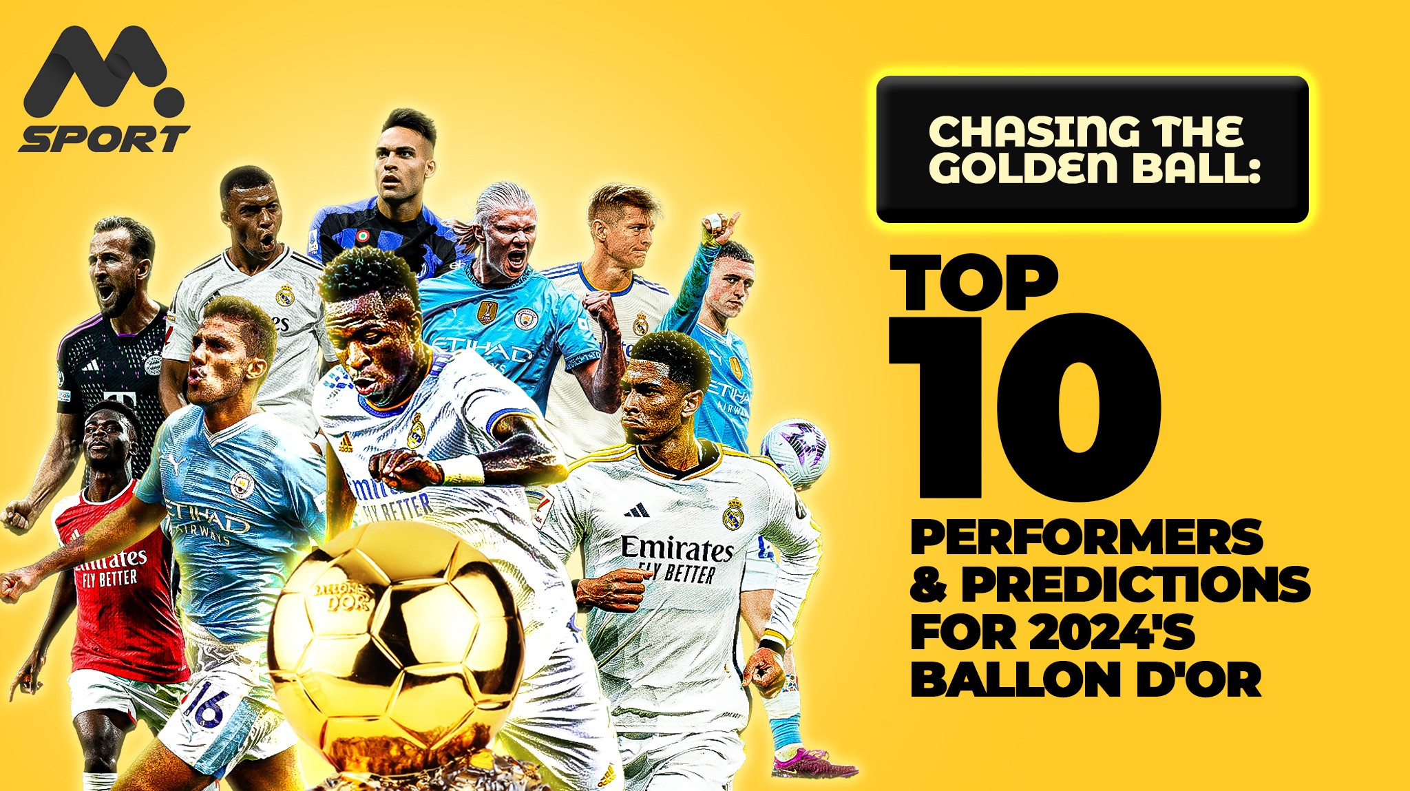 Chasing the Golden Ball: The Top 10 Contenders for the 2024 Ballon d'Or 