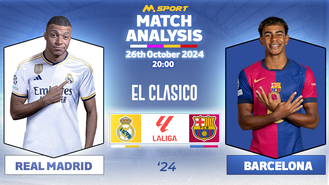 El Clásico Showdown: Real Madrid vs. Barcelona – A Clash of Unbeaten Titans⚽